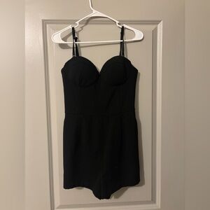 Nasty Gal Black Romper